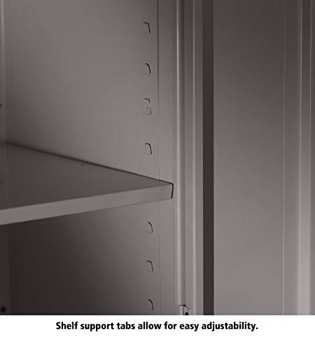 24 Gauge Steel Welded Counter High Cabinet, 2 Shelves, 150 lbs Capacity Y869351