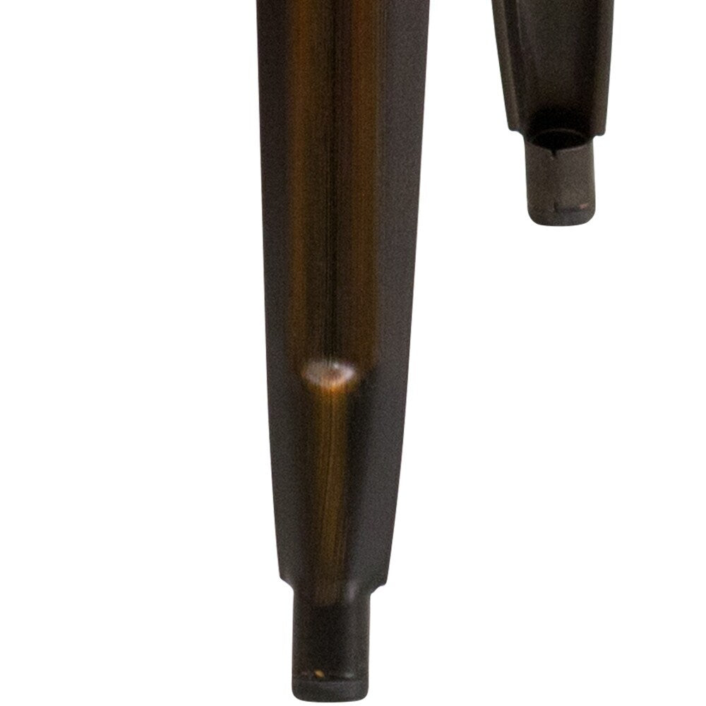 4 Pack 30"H Backless Distressed Metal Barstool I723