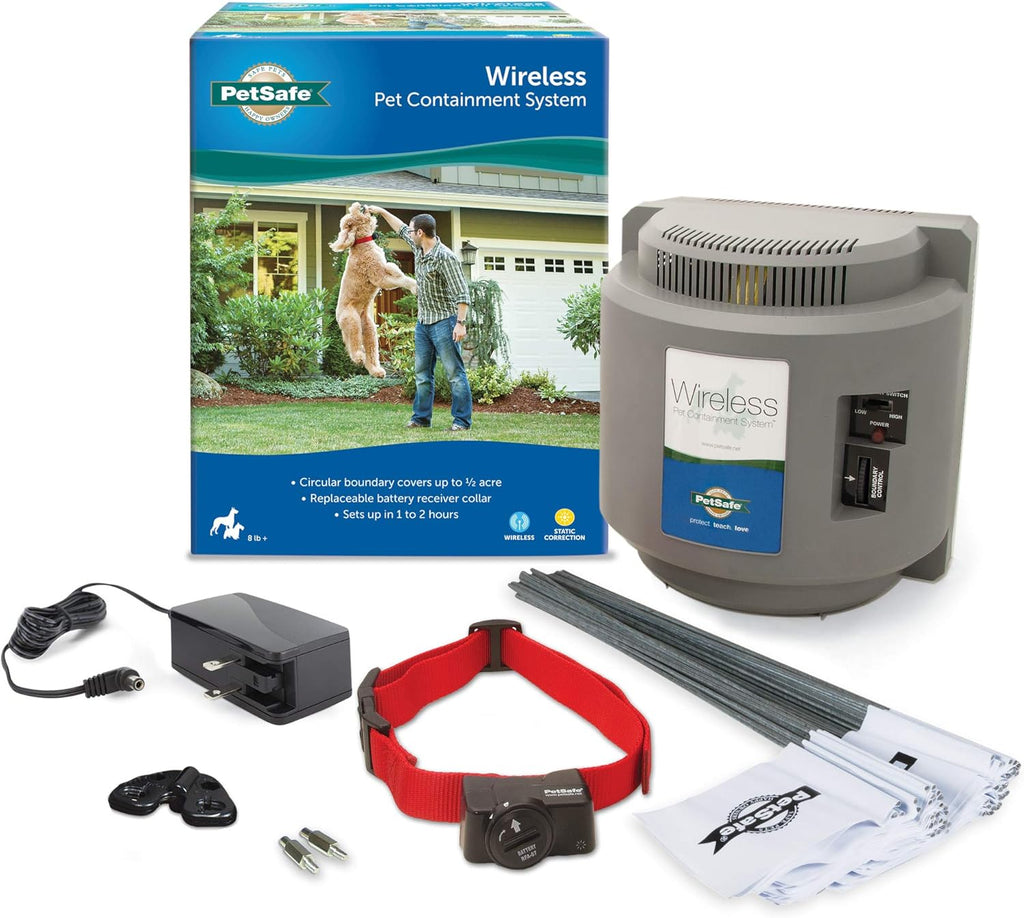 Gray Wireless Fence Extra Transmitter A65852