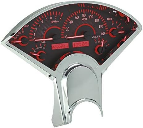 Carbon Fiber Face Red Display VHX System R807