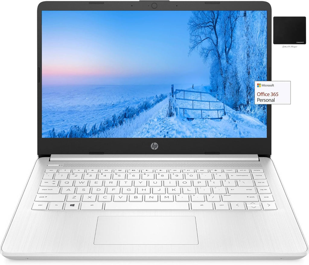 14 HD Laptop, AMD Dual-Core CPU, 8GB RAM, 192GB Storage, Webcam, Blue S5324