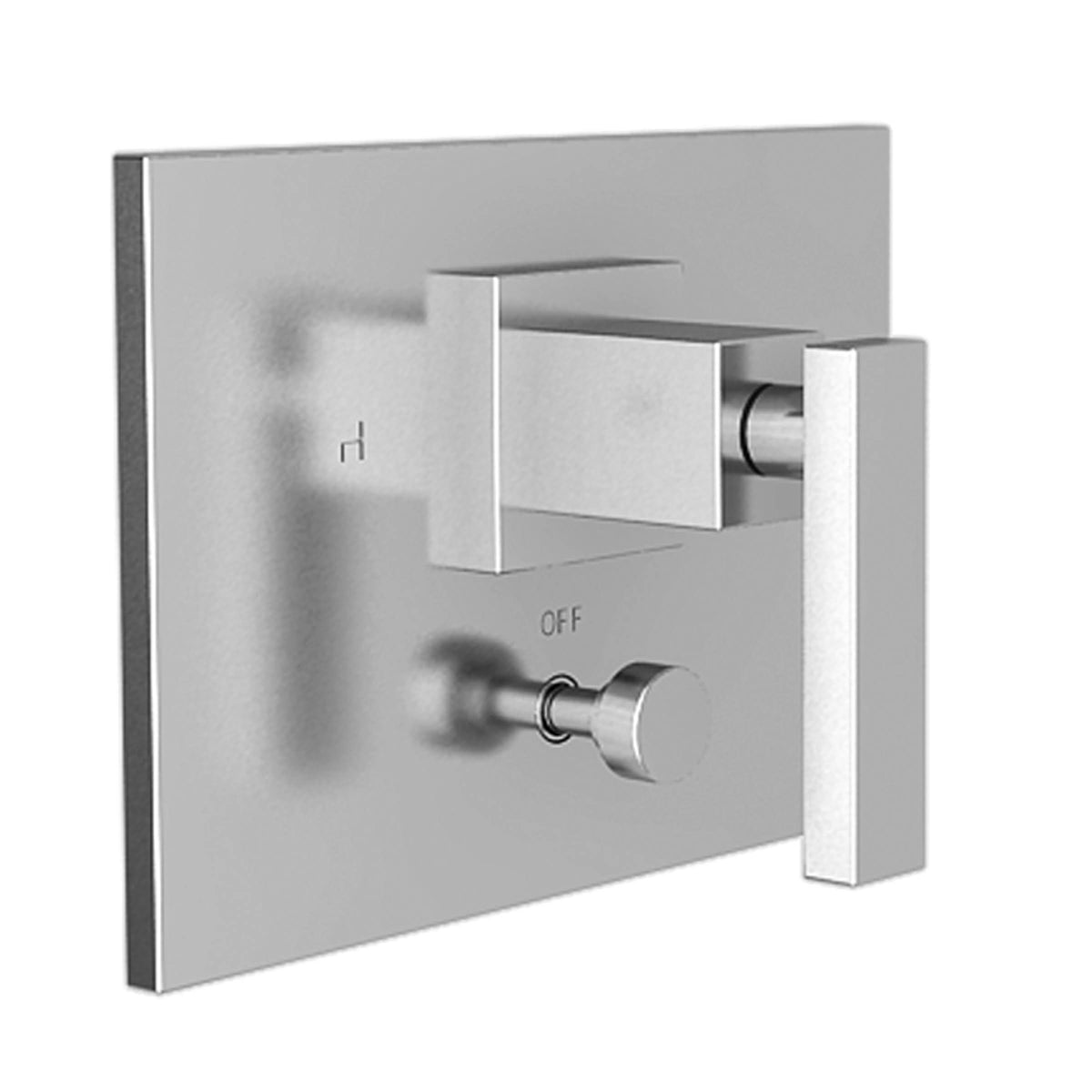Venetian Bronze Tub & Shower Diverter Plate with Handle R138