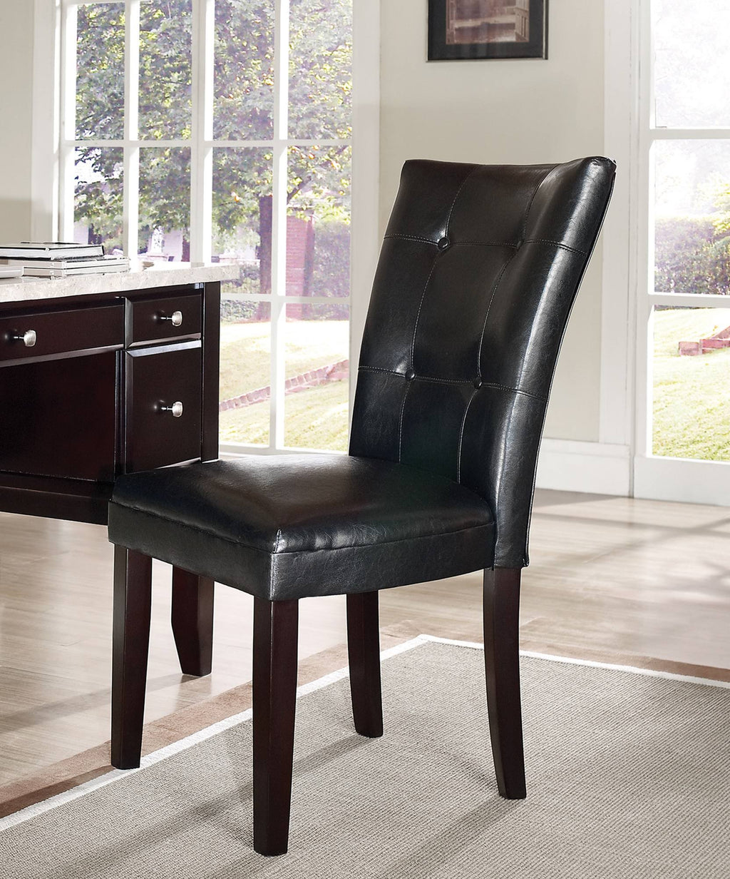 Black Parsons Chair Q38902