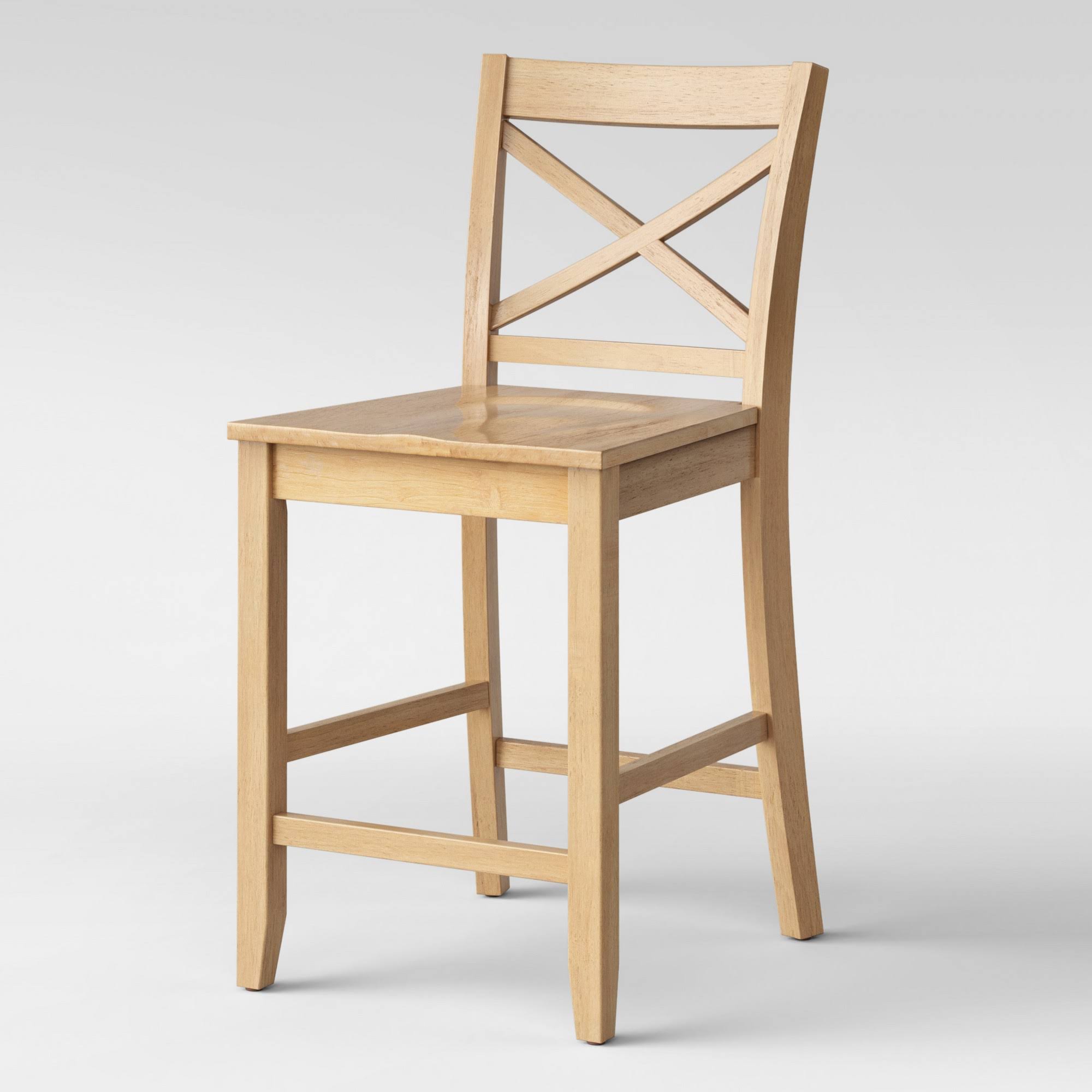 Natural Wood Counter Height Barstool B41925