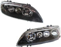Black Housing Headlight Pair for Mazda 6 2006 2007 2008 S505615