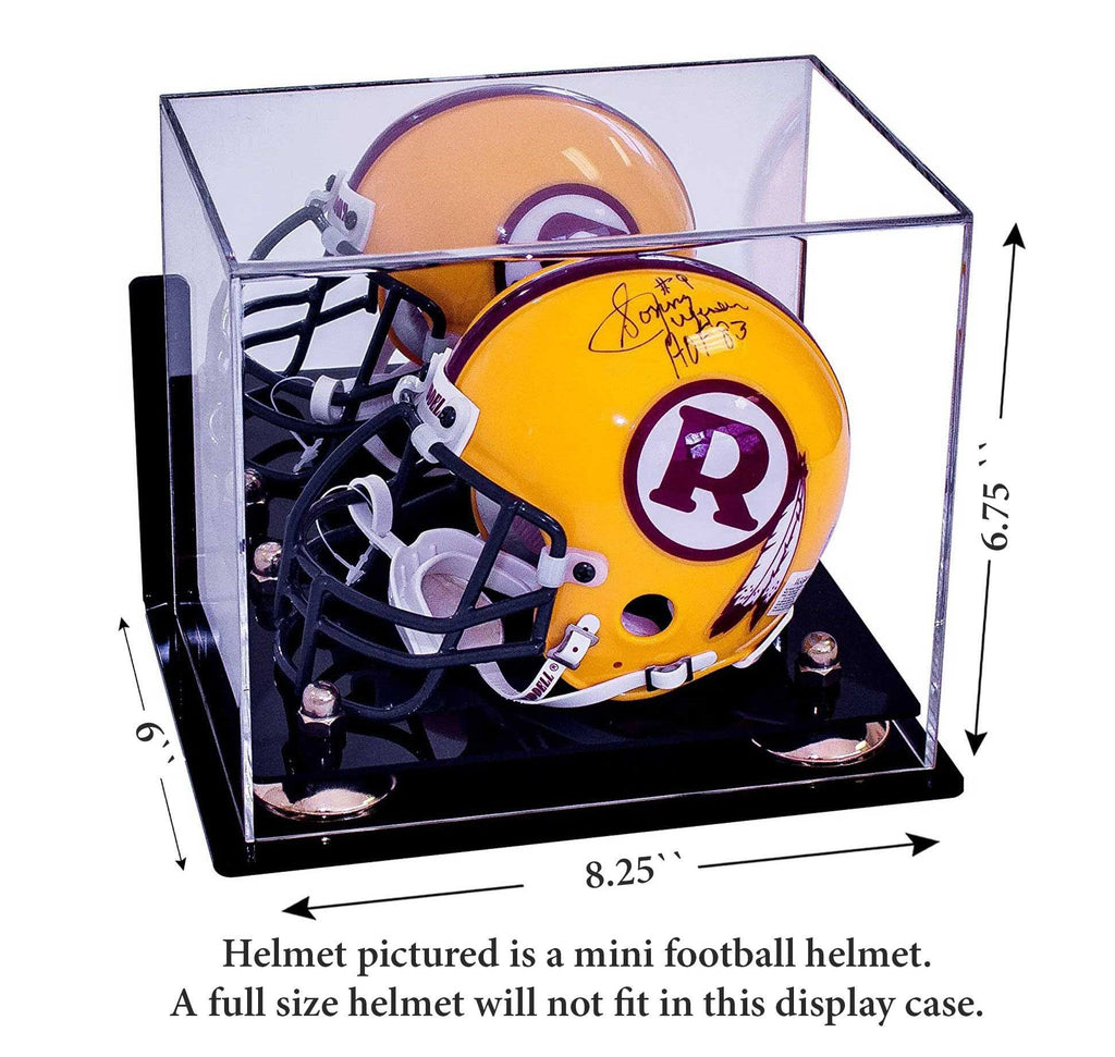 Clear Acrylic Display Case with Black Risers H6174