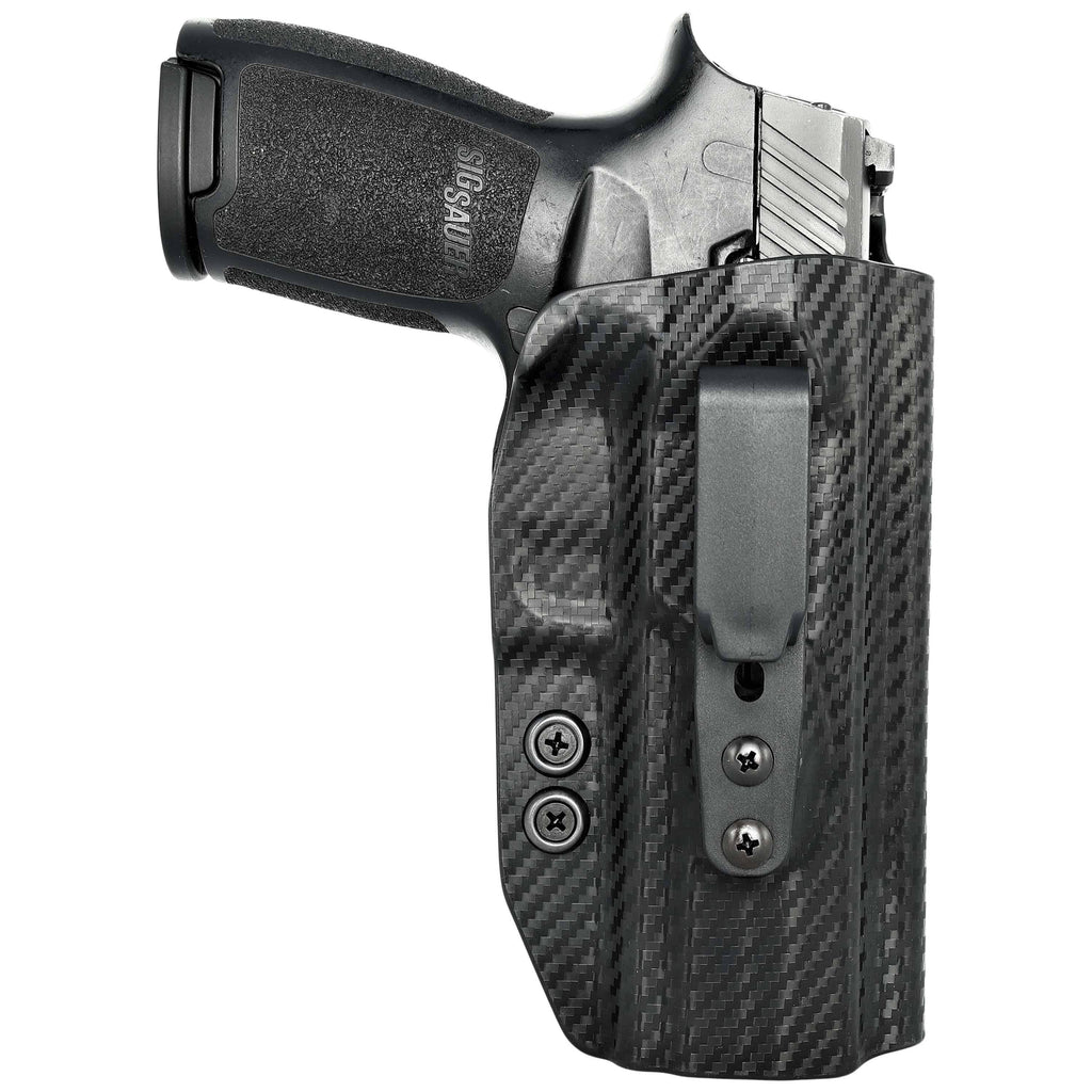 Carbon Fiber Black IWB Kydex Holster Q636