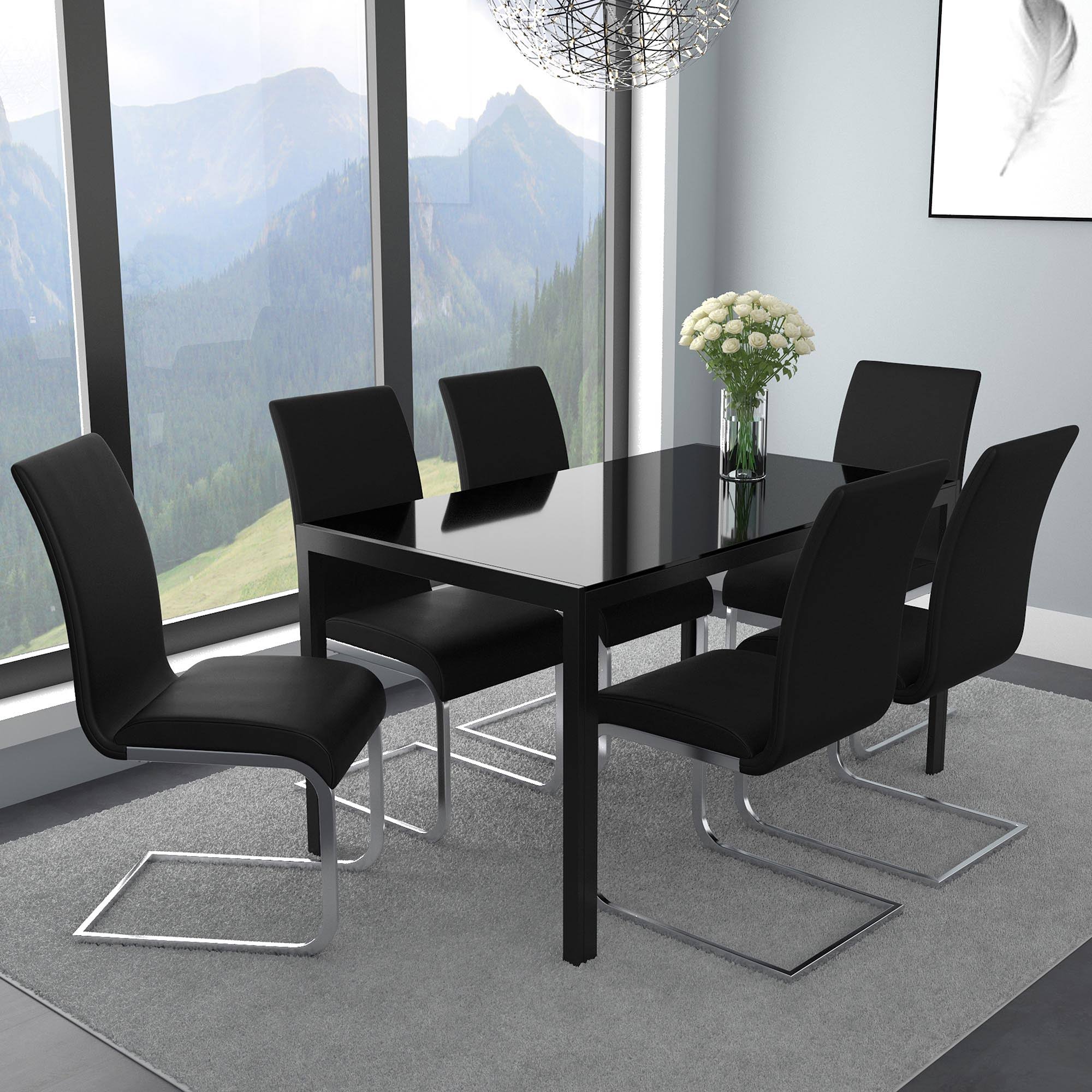Grey Side Chair, Set of 2 D342778