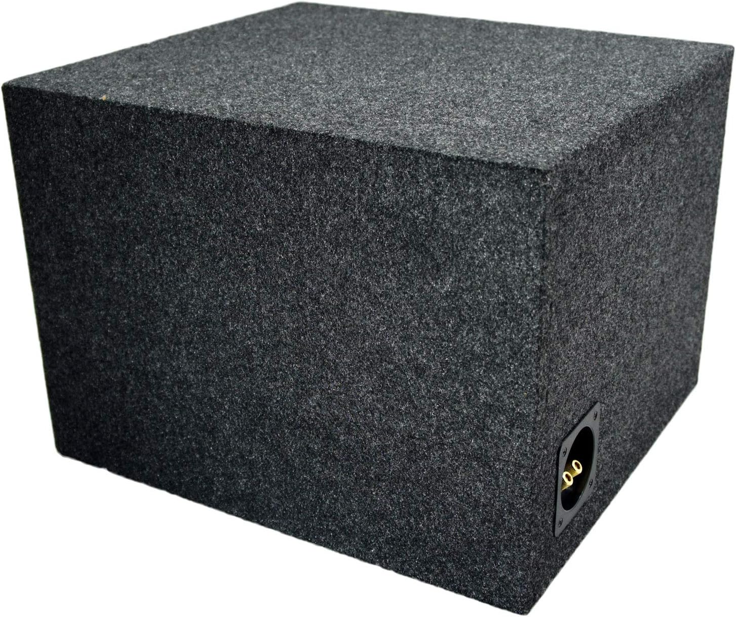 Single 12" Car Audio Subwoofer Sub Box Enclosure Package U18521