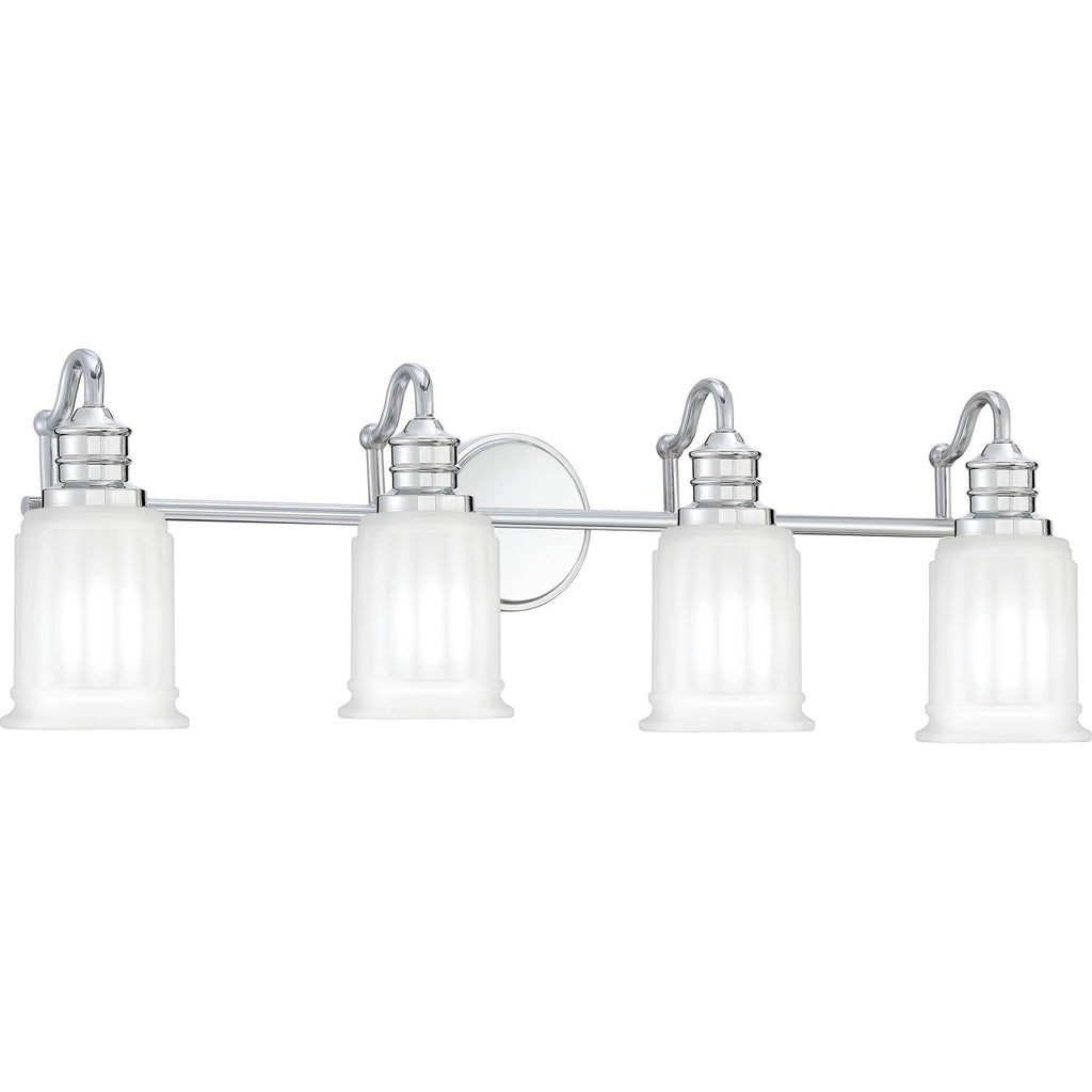 Polished Chrome 4 Light Bath Light Z27330