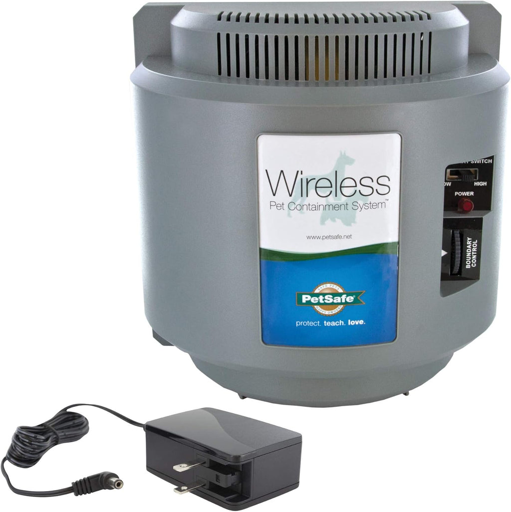 Gray Wireless Fence Extra Transmitter A65852
