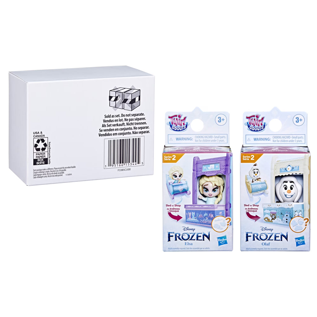 Elsa and Olaf Sled to Shop Playset Toys X1432