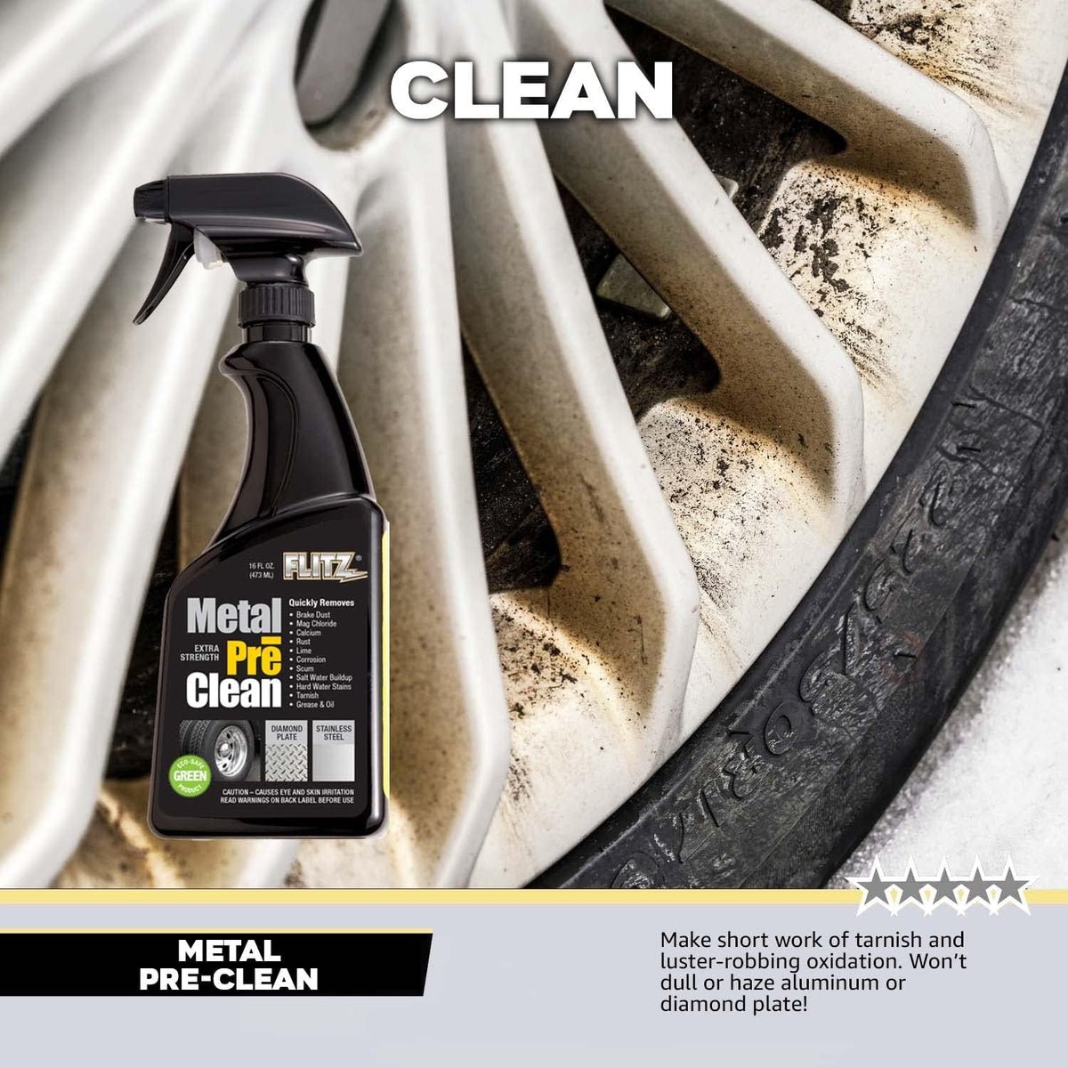 Metal PreClean 16oz, 3-Pack M406