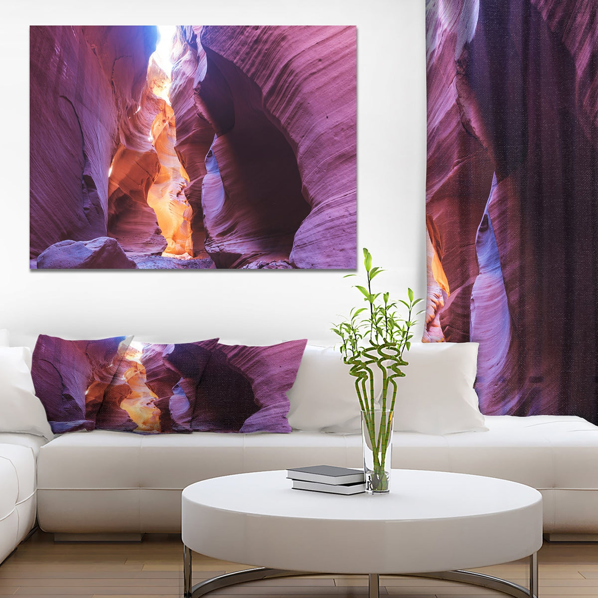 Brown 40 in. x 30 in. Wrapped Canvas Photography G3449