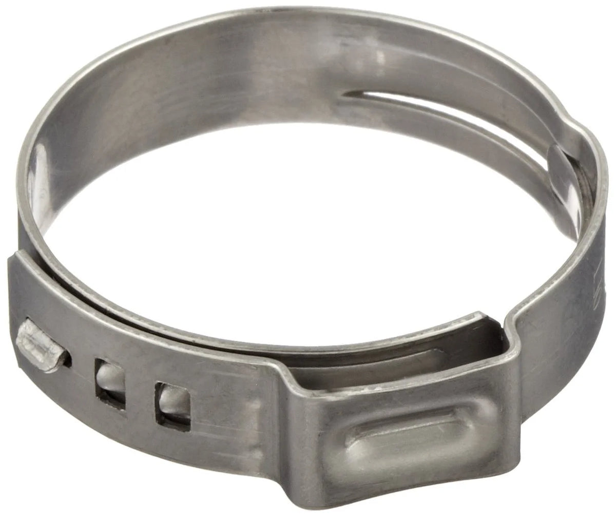 StepLess Ear Clamp, One Ear, Clamp ID Range 12 mm - 14.5 mm, Pack of 500 M28262