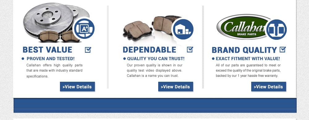 Premium Semi-Loaded Brake Calipers + Hardware Brake Kit B539115