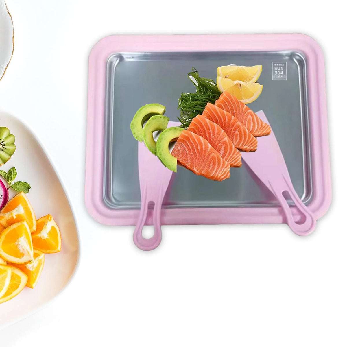 Ice Cream Rolled Maker with 2 Spatulas S677