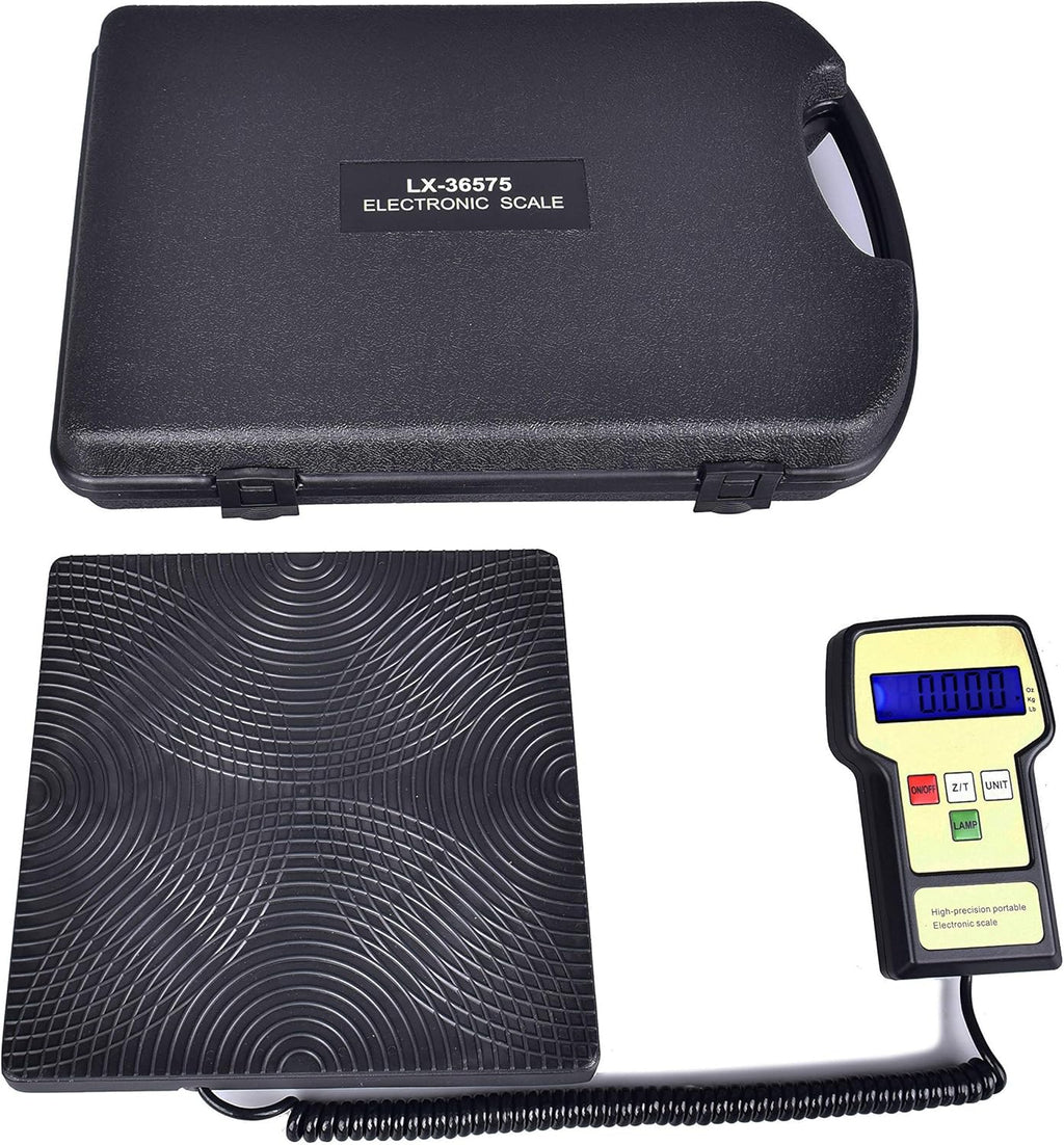 Refrigerant Charging Weight Scale with Case, 220LBS U293