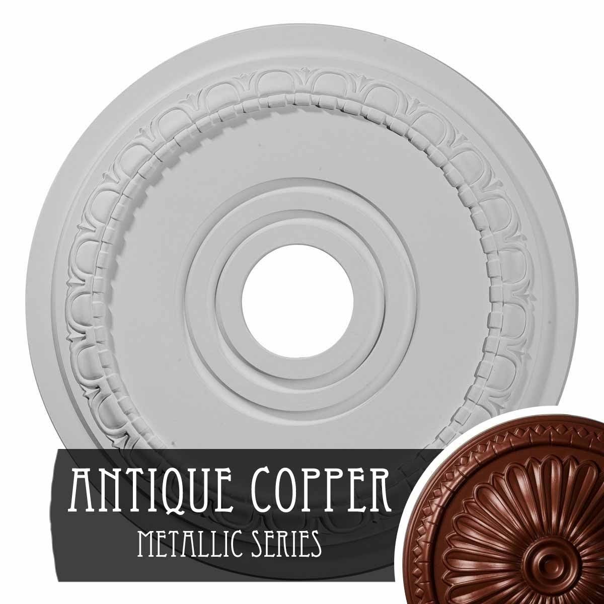 Munich Ceiling Medallion (pale Gold) A458462