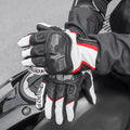 Carbon Fiber Knuckle Motorcycle Gloves F4454