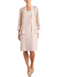 Mesh 2PC Cocktail and Party Dress A549026