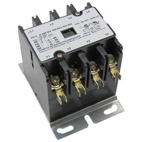 Contactor 4p 30/40A 120V W64235