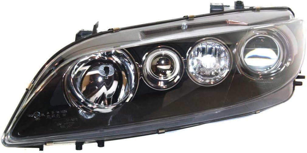 Black Housing Headlight Pair for Mazda 6 2006 2007 2008 S505615