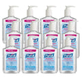 Purell Advanced Hand Sanitizer Refreshing Gel, Clean Scent, 8 fl oz Pump Bottle, Pack of 12 X526