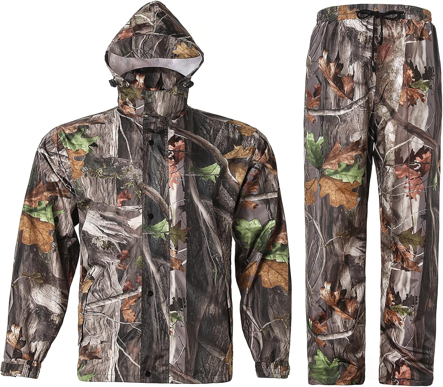 Camouflage Rain Suit Jacket and Pants M29522