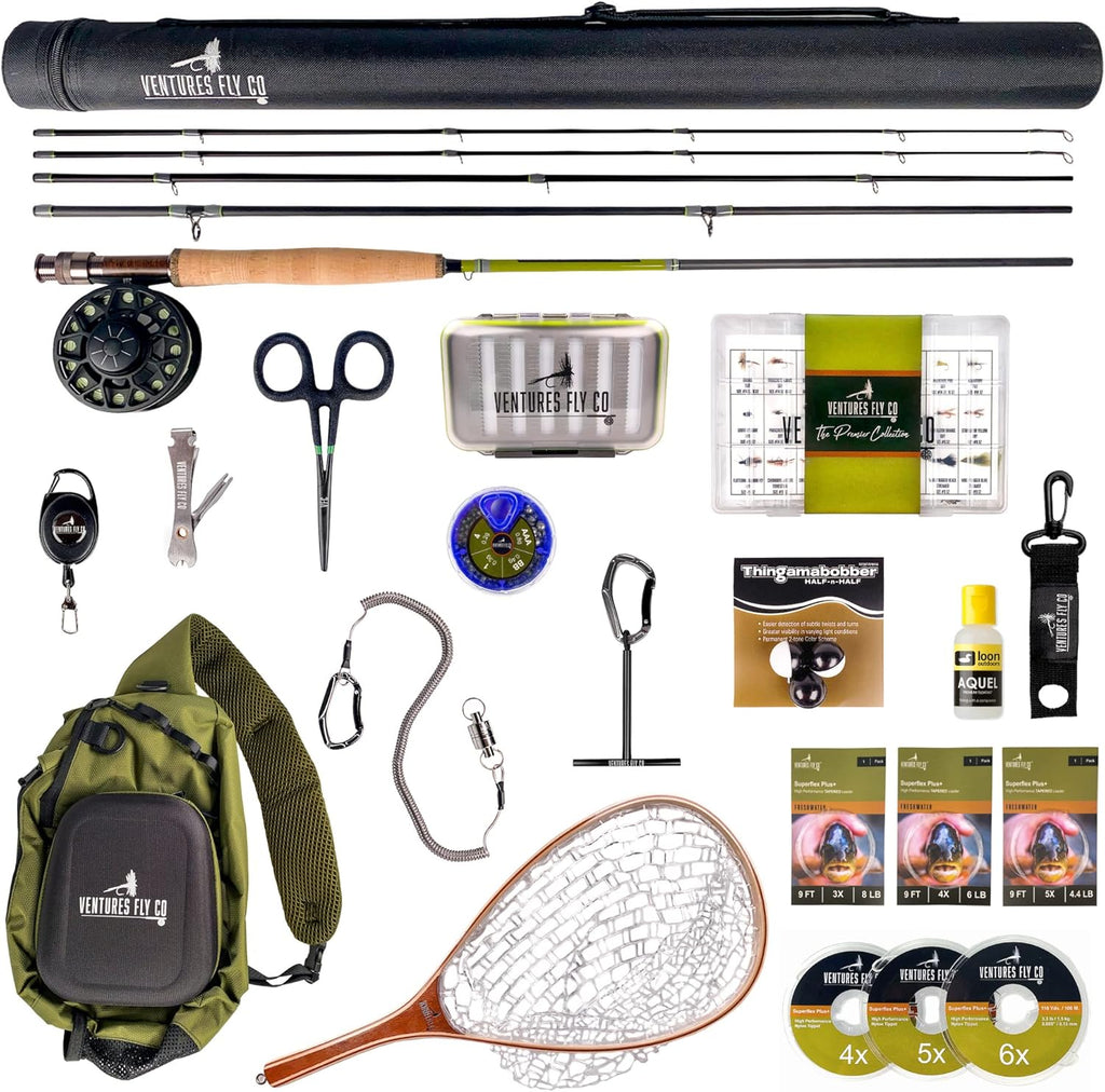 23 Fly Fishing Accessories Complete Gear Combo H147
