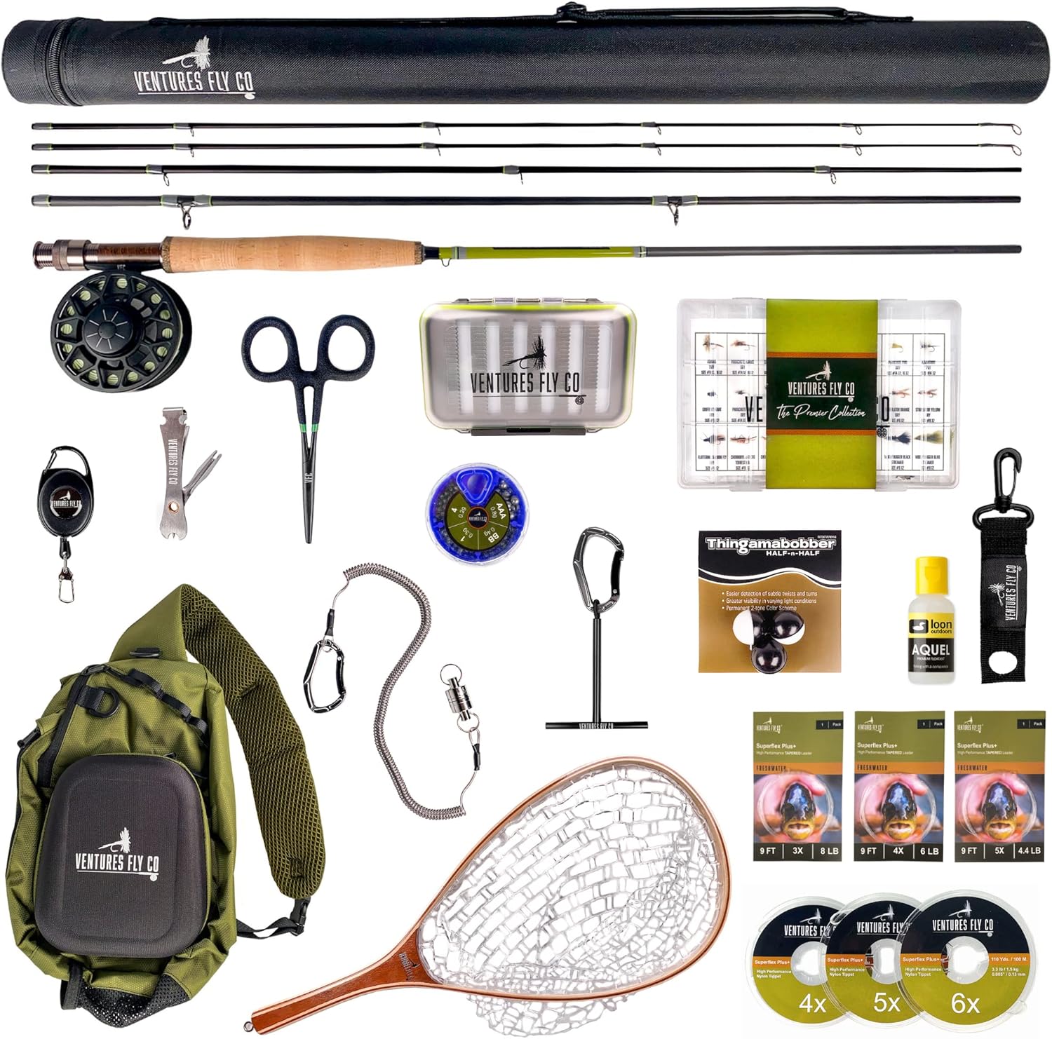 23 Fly Fishing Accessories Complete Gear Combo H147