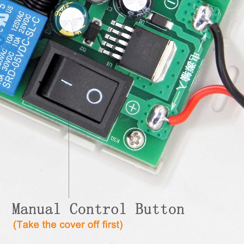 Remote Battery Disconnect Switch for Car, DC12V, 180A, Pack of 2 I535834