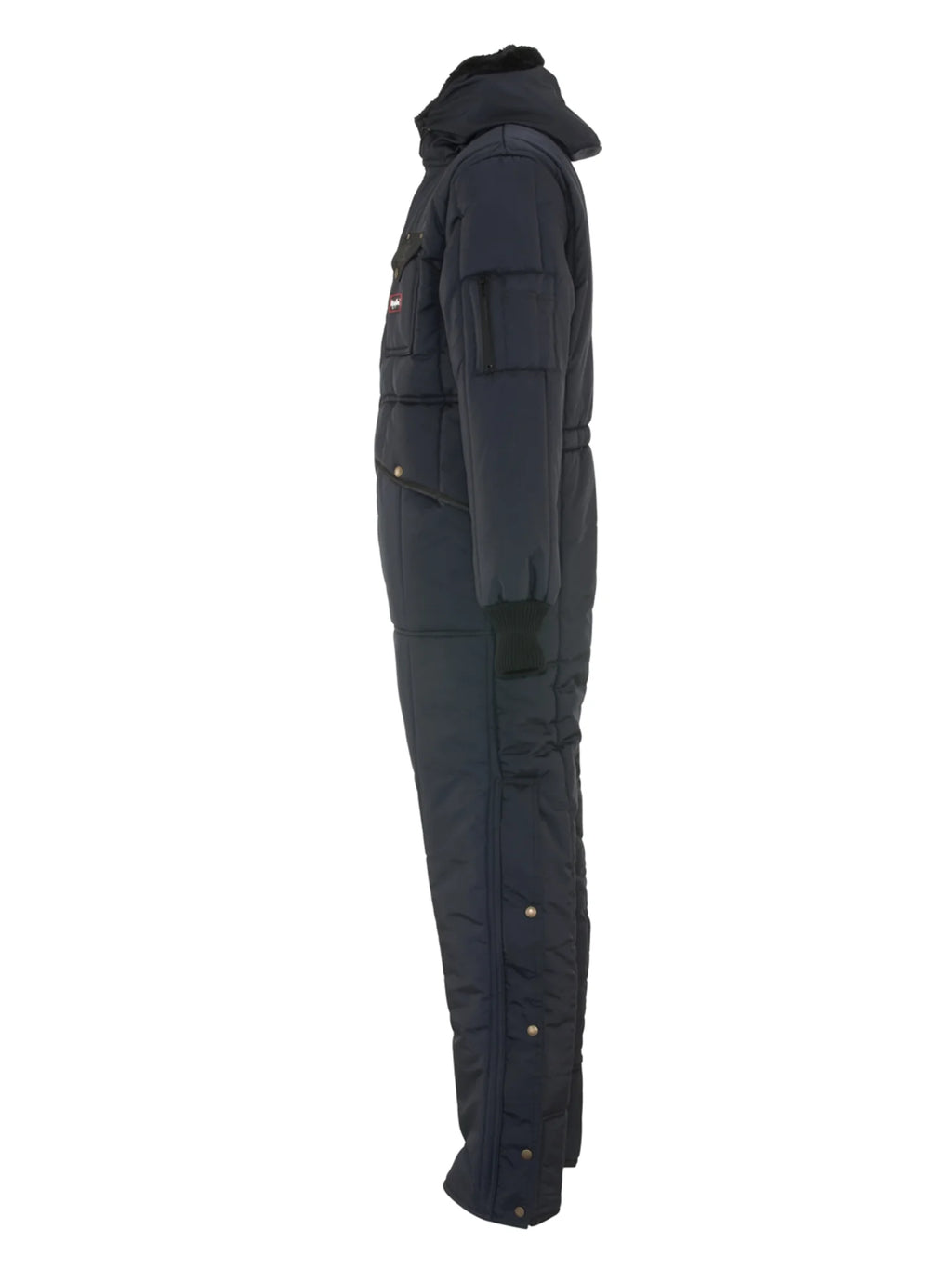 Navy Insulated Coveralls with Hood D5957