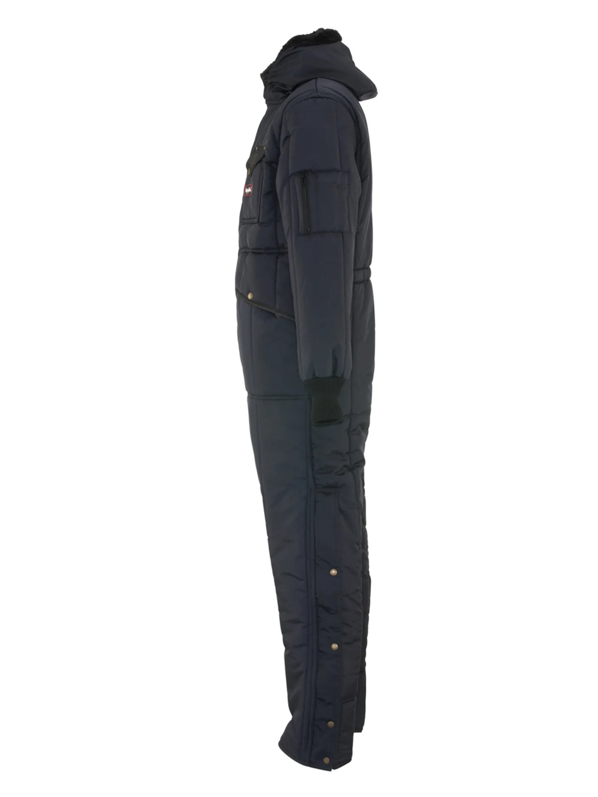 Navy Insulated Coveralls with Hood D5957