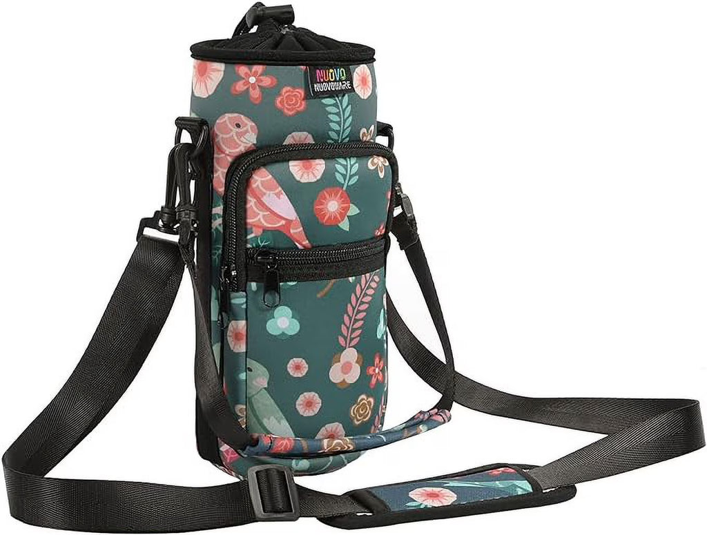 Neoprene Water Bottle Carrier Bag with Adjustable Shoulder Strap M910