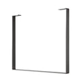 Raw Steel U Shape Flat Bar Table and Bench Leg H842