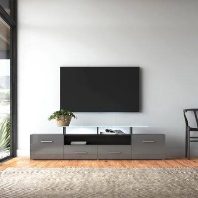 Black/Gray TV Stand T10951
