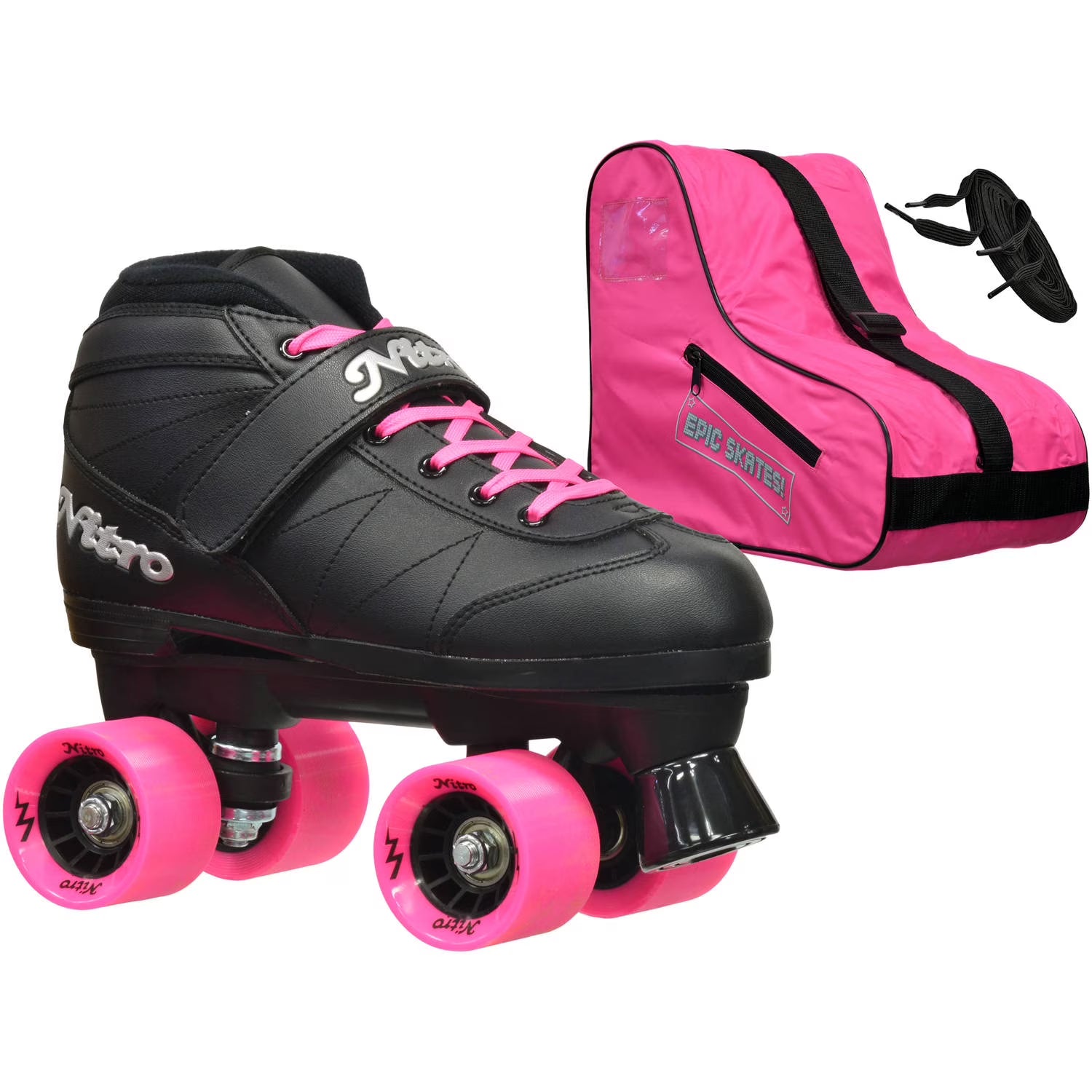Pink Quad Speed Skates Package C829009