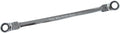 17mm x 19mm Metric Double Box Flexible Reversible Spline Ratcheting Wrench, Pack of 2 T408