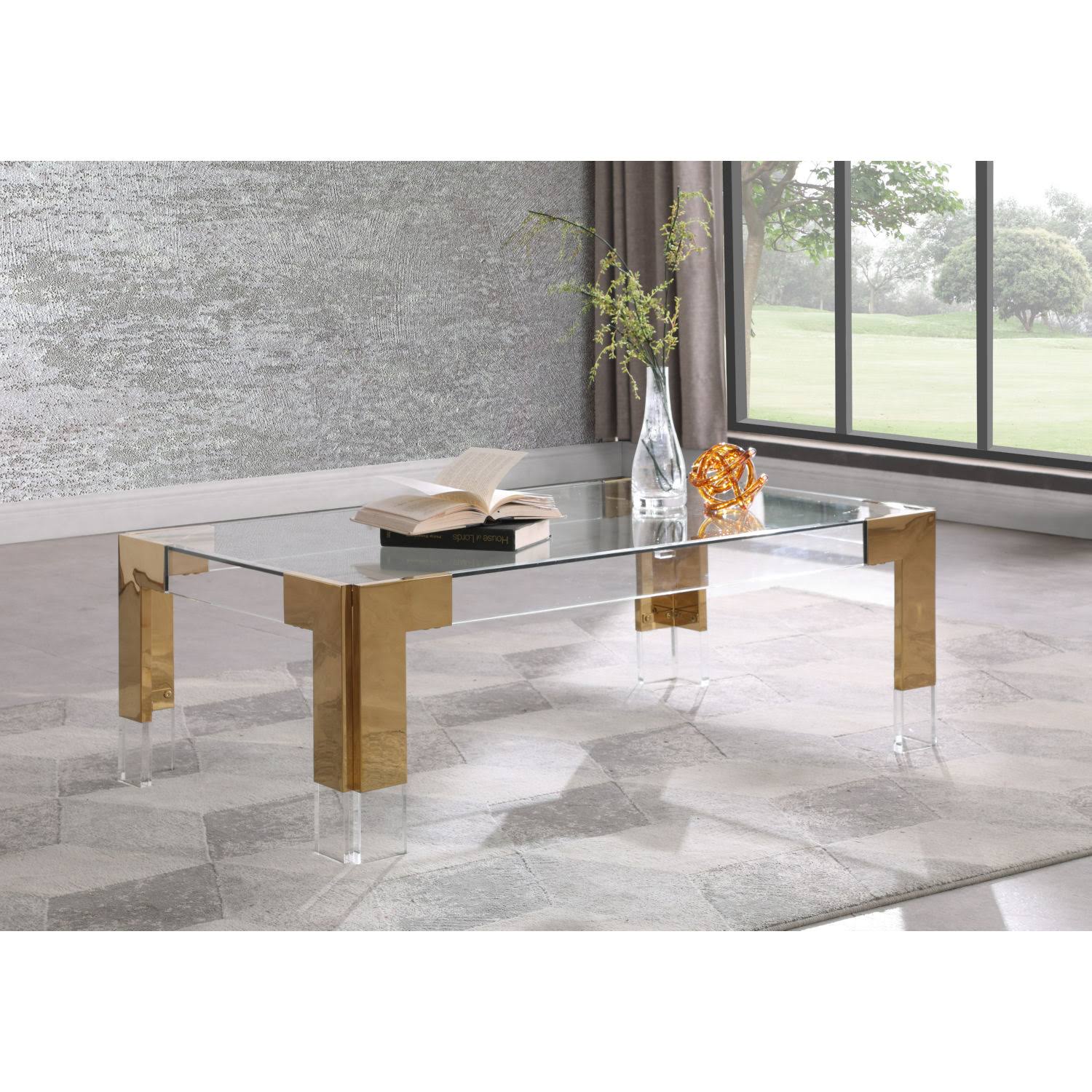 Gold Coffee Table N894