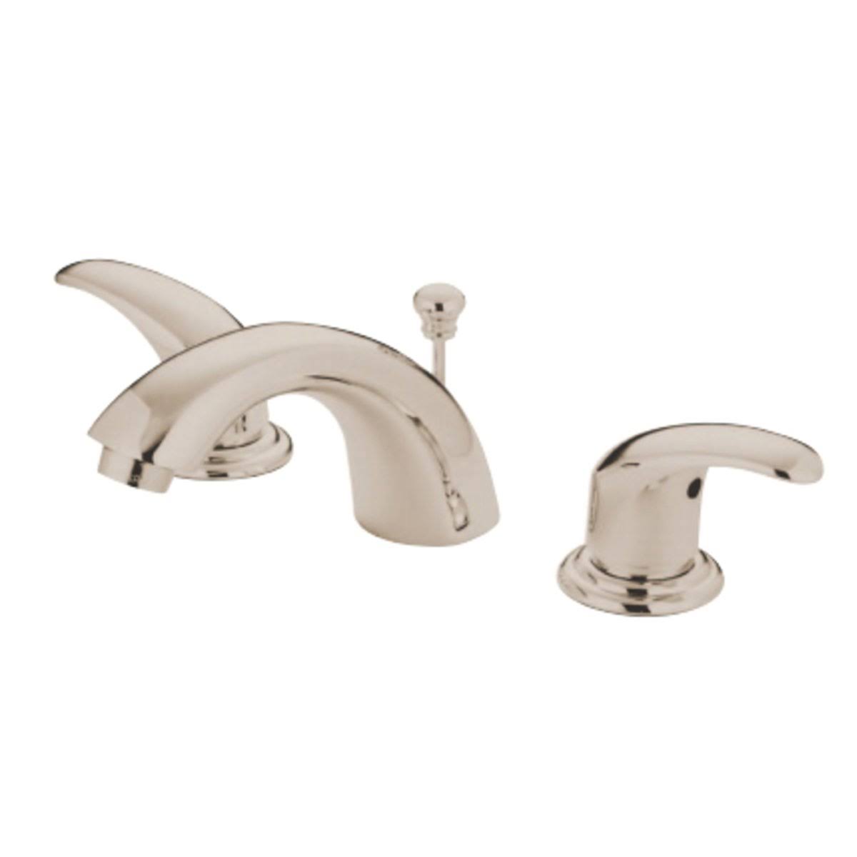 Polished Brass Mini Widespread Lavatory Faucet with Pop-Up A80197