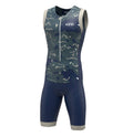 Aqua Camo Navy Camo Large Triathlon Race Suit D12575