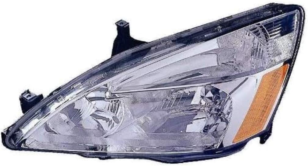 2003-2007 Honda Accord Headlight Driver and Passenger Side CAPA Certified Combination Lamp V5369