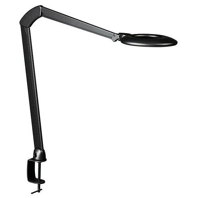 Silver Grey LED Task Light with Edge Clamp V5826