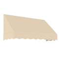 Tan Acrylic Fixed Awning D9188
