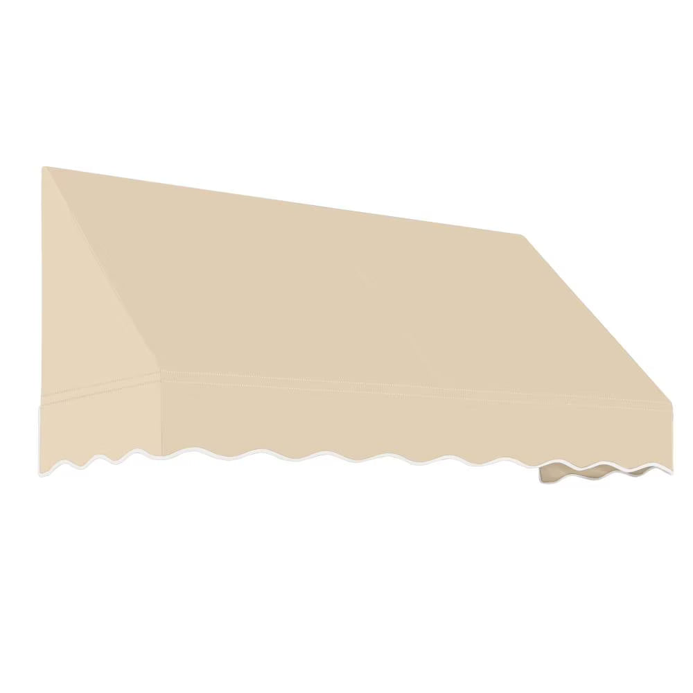 Tan Acrylic Fixed Awning D9188