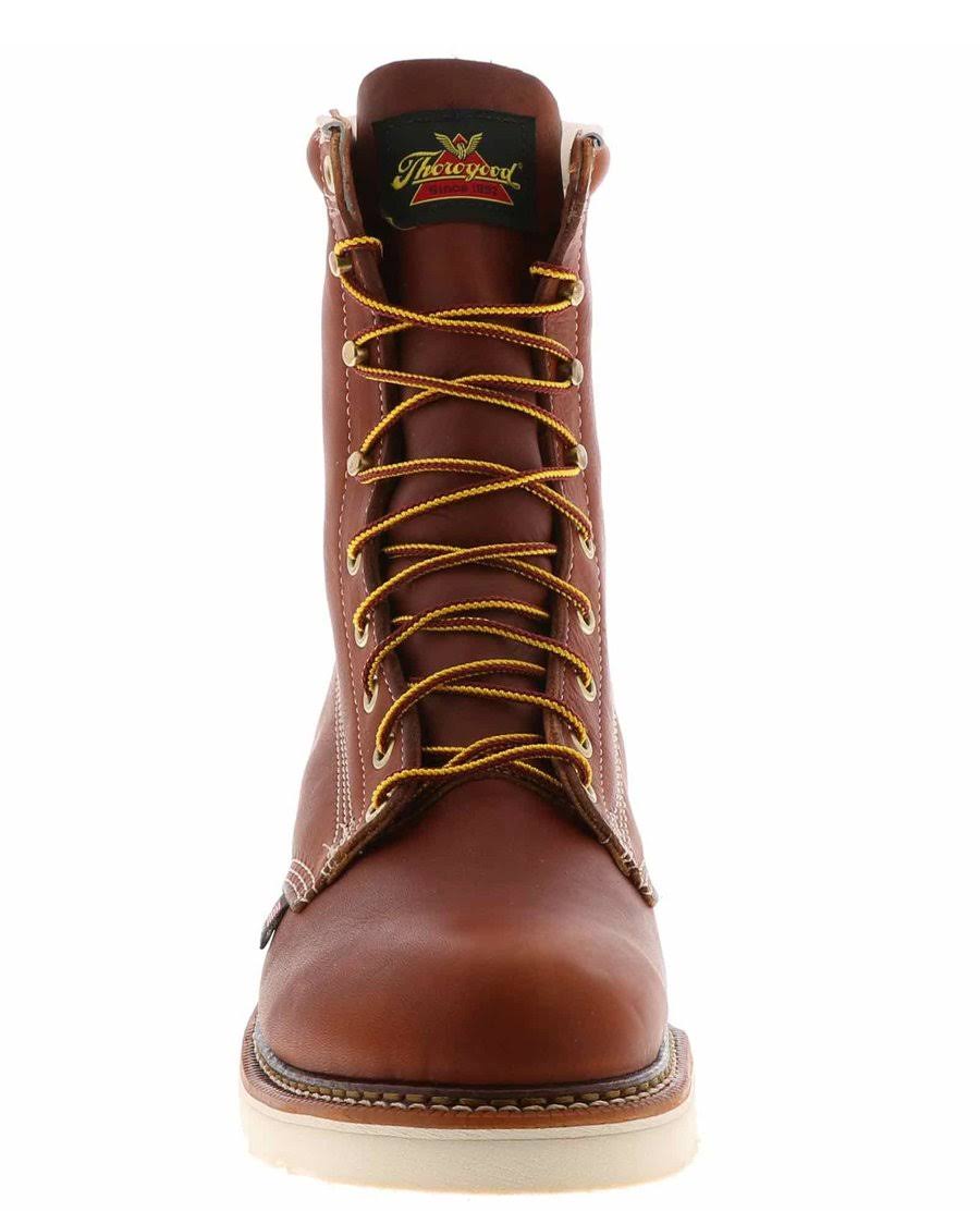 8-Inch Plain Toe Wedge Work Boots G1350