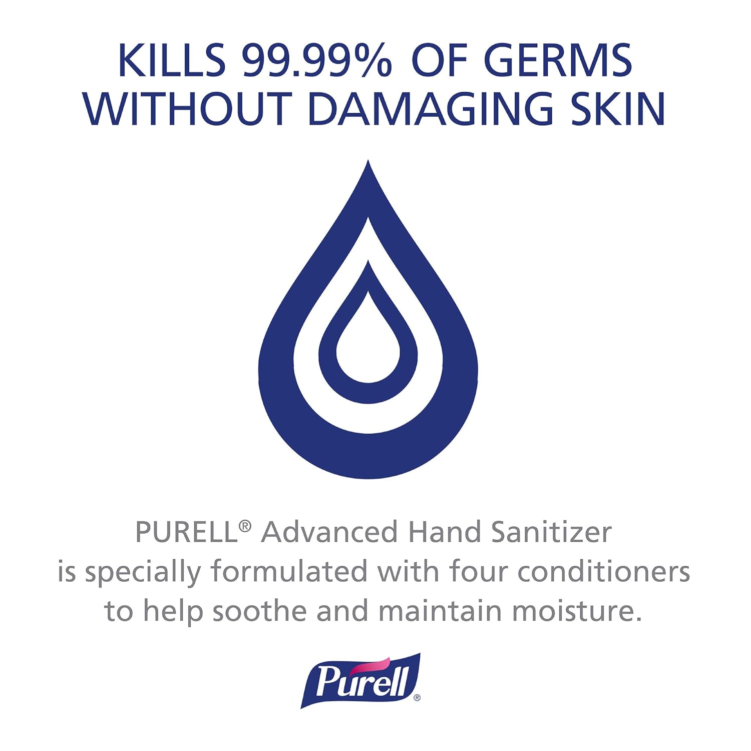 Purell Advanced Hand Sanitizer Refreshing Gel, Clean Scent, 8 fl oz Pump Bottle, Pack of 12 X526