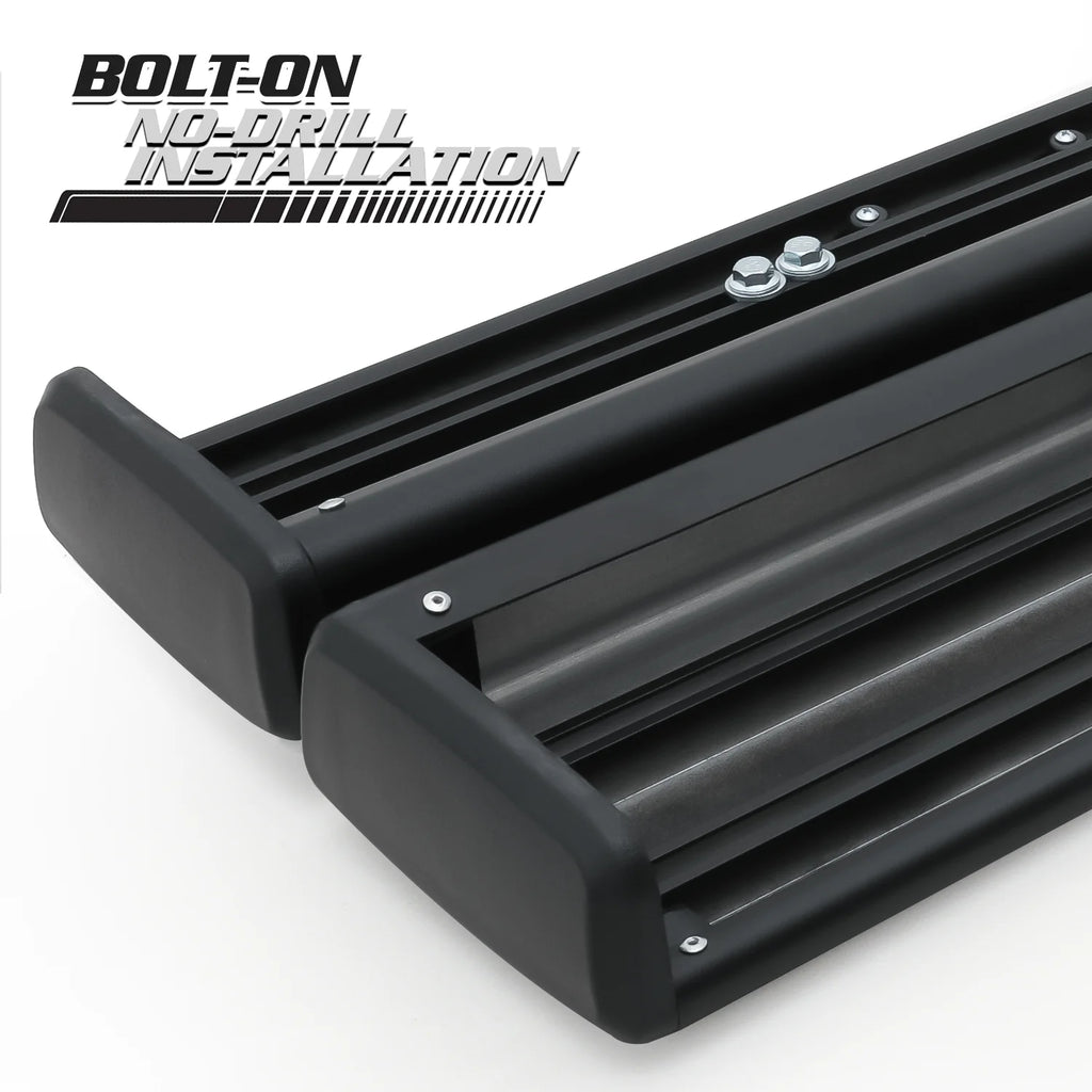 Black 6" Side Step Running Boards E953455