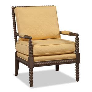 Accent Chair with Exposed Wood L7143